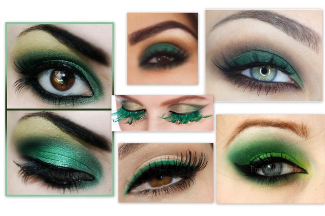 emerald green eye makeup