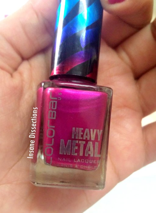 Colorbar Heavy metal nail polish