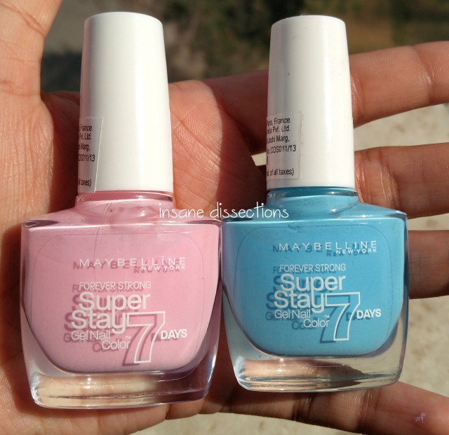 Maybelline Superstay Gel Nail Color | Swatch Scribblings : Review, Beauty Uptown Blue