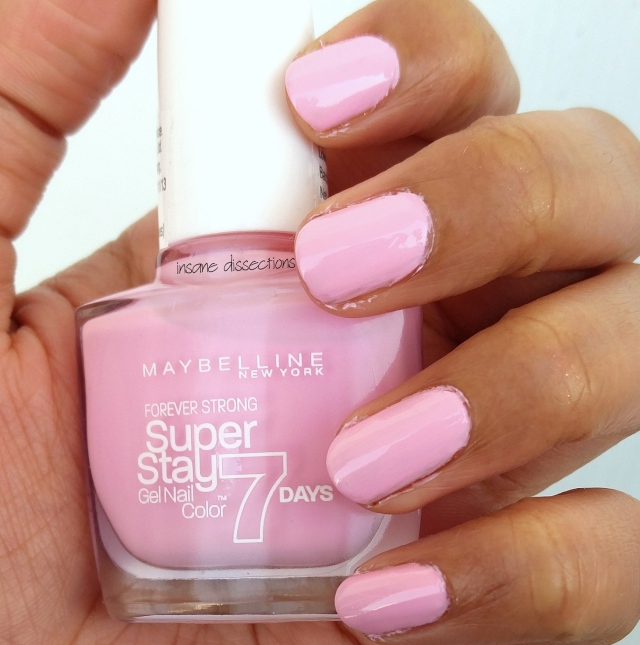 Pink : Color Park in Nail Maybelline | ~ Swatch Scribblings & Superstay Gel Review the Beauty